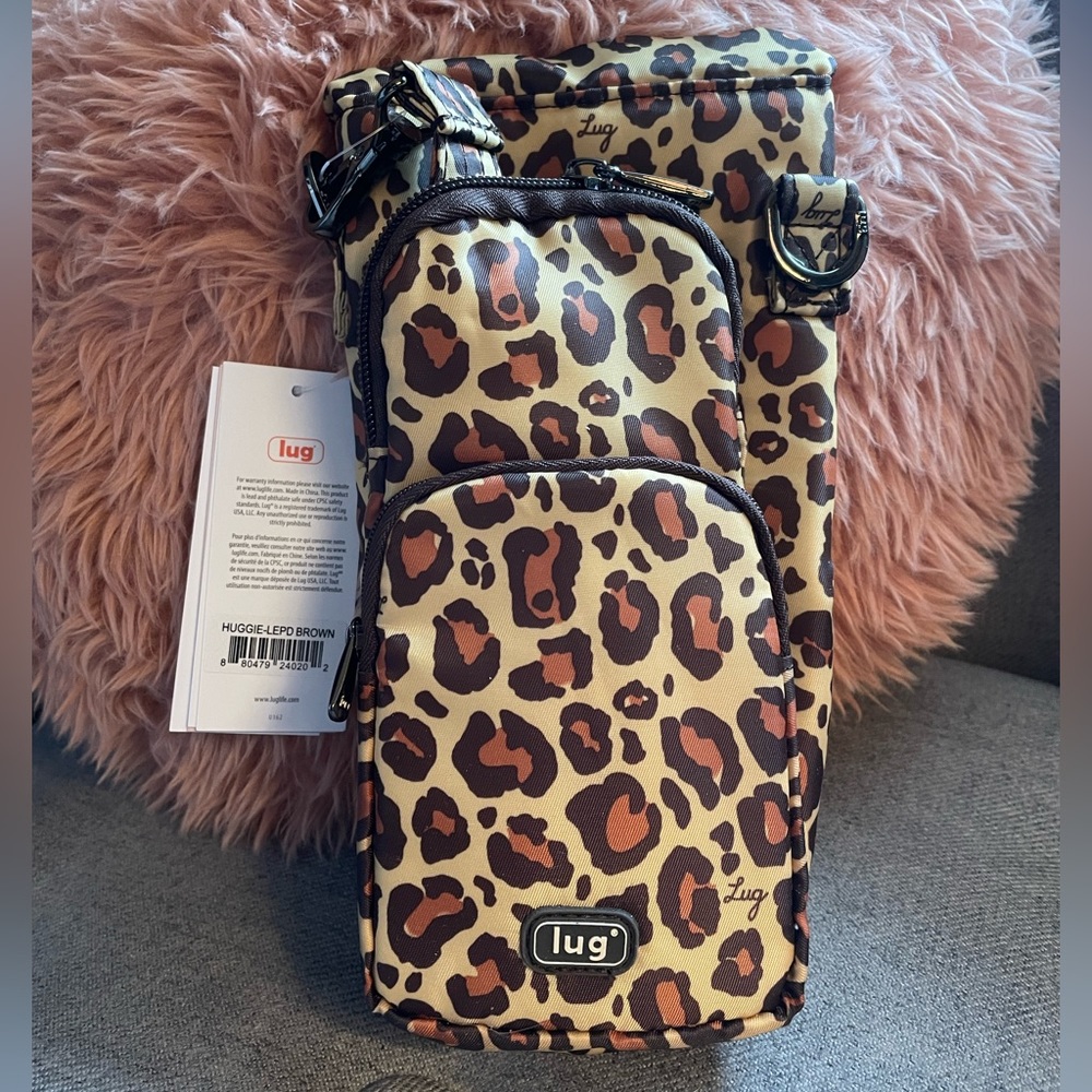 Lug Huggie in Leopard Brown NWT!